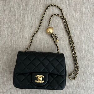 Chanel Square Mini Flap Bag Like New